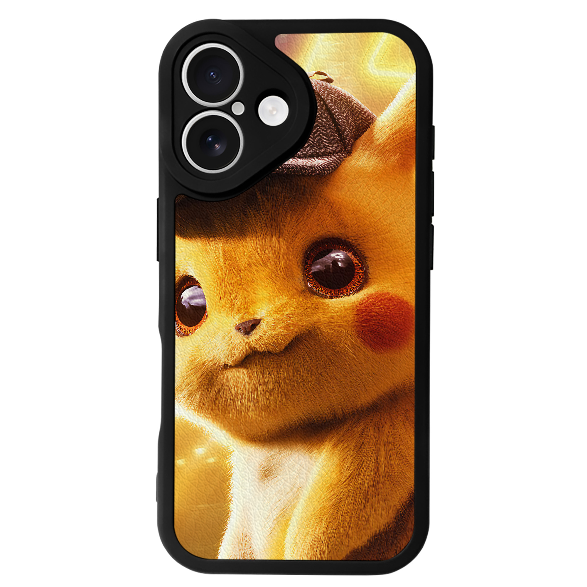 （画像用） ポケットモンスター Pokémon 【iPhone 16シリーズ対応】シリコンスマホケース（レザー調） 材質：シリコン